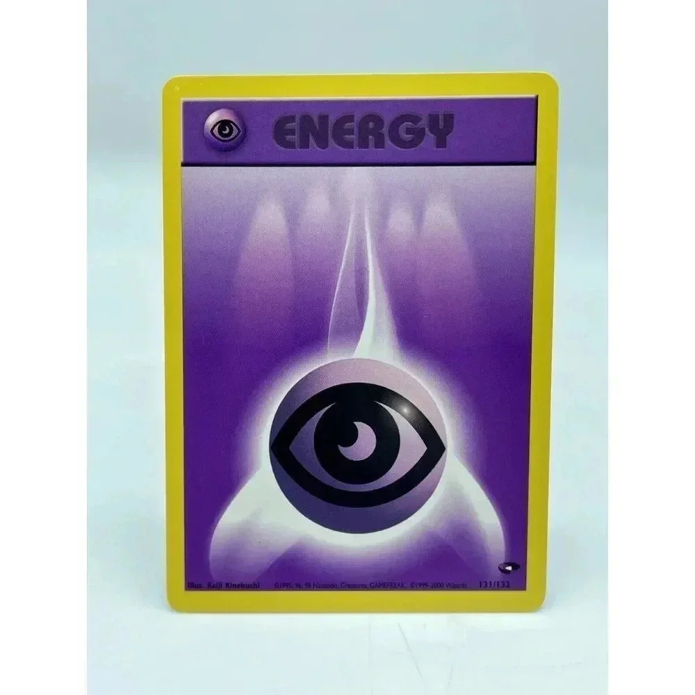 Psychic Energy 131/132 Gym Heroes Non Holo Pokemon TCG‎ Vintage 2000 NM